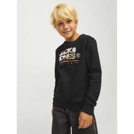 JJLUKE SWEAT CREW NECK JNR 178012001 Black