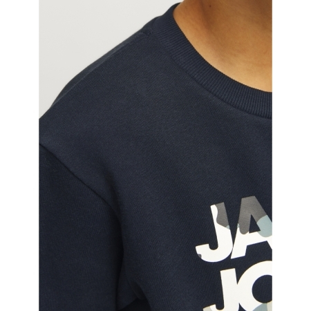 JJLUKE SWEAT CREW NECK JNR 175876001 Navy