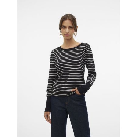 VMDORY LS O-NECK BUTTON PULLOV 177868002 Black