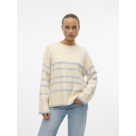 VMSABA LS O-NECK STRIPE PULLOV 222913010 Birch