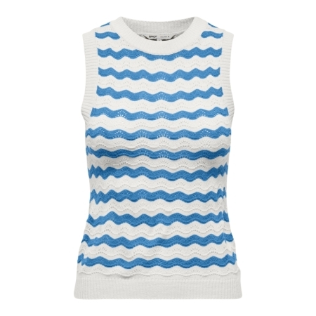 ONLMAISANNA SL STRIPE O-NECK K 177922002 Cloud