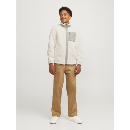 JORVESTERBRO TEDDY JACKET AW24 177642 Cloud Da