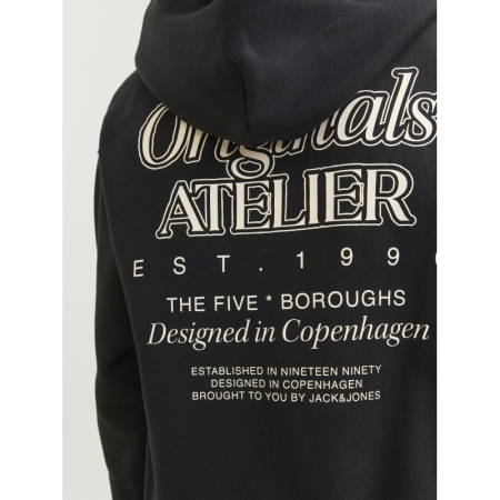 JORBROOKLYN BACK SWEAT HOOD JN 178012001 Black