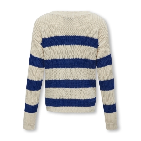 KOGSIF LS STRIPED PULLOVER KNT 180083005 Birch