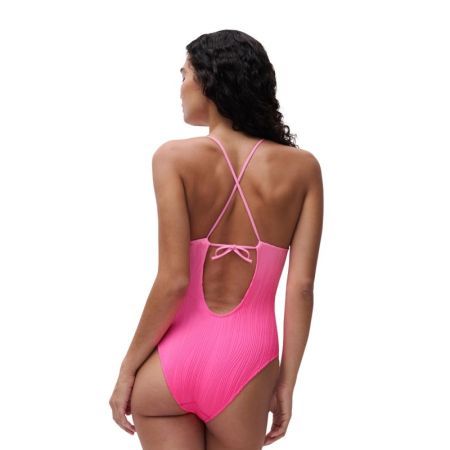 SWIM Lime C77 PINK TIE AN
