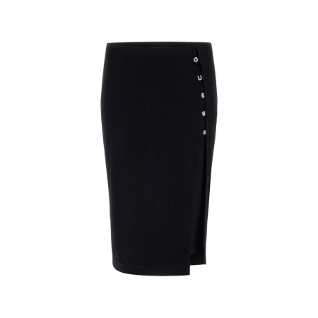 MIDI ELIS SKIRT JBLK JET BLACK