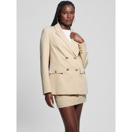 LS FIONA DOUBLE BREAST BLAZER G1L7 FOAMY TAUPE