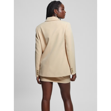 LS FIONA DOUBLE BREAST BLAZER G1L7 FOAMY TAUPE