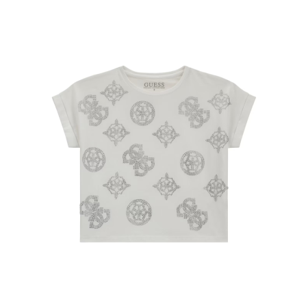 SS T-SHIRT P05N 4G AOP PURE WHITE