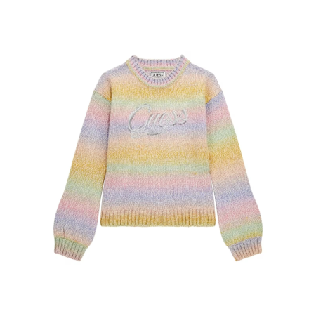 LS SWEATER F39E MULTICOLOR FANCY STR