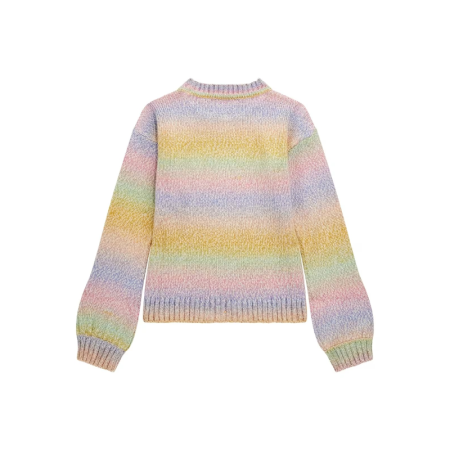 LS SWEATER F39E MULTICOLOR FANCY STR