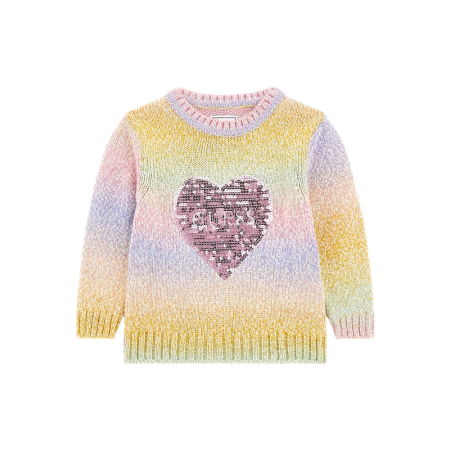 LS SWEATER F39E MULTICOLOR FANCY STR