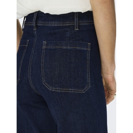JDYVANESSA HW WIDE JEANS DNM 177938 Dark Blu