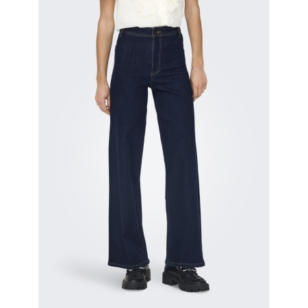 JDYVANESSA HW WIDE JEANS DNM 177938 Dark Blu