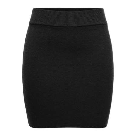 JDYMILA LIFE SHORT SKIRT KNT 177911 Black