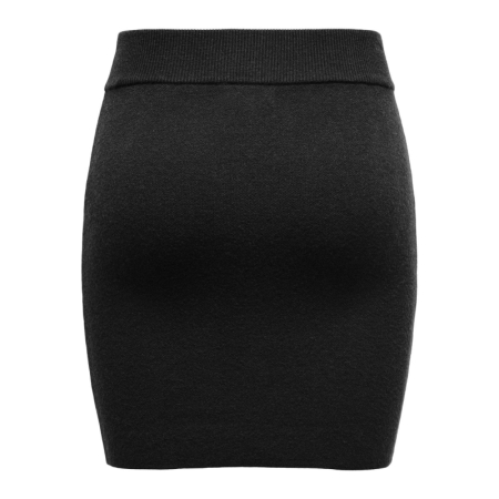 JDYMILA LIFE SHORT SKIRT KNT 177911 Black