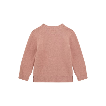 LS SWEATER G5B0 BRICK ROSE