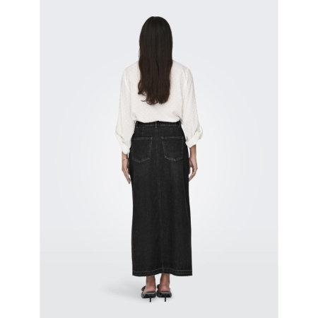 JDYBELLA HW LONG SKIRT DNM NOO 179674 Black De