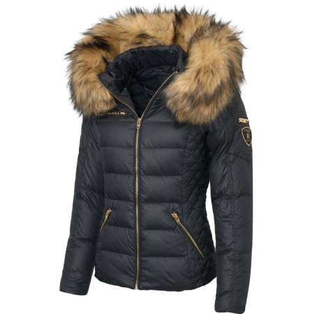 RITA JACKET 89915 BLACK/NATURAL