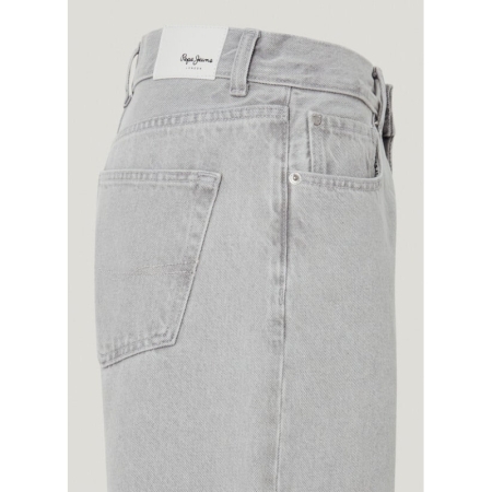 WIDE LEG JEANS MW CLOUD 10OZ 000 DENIM