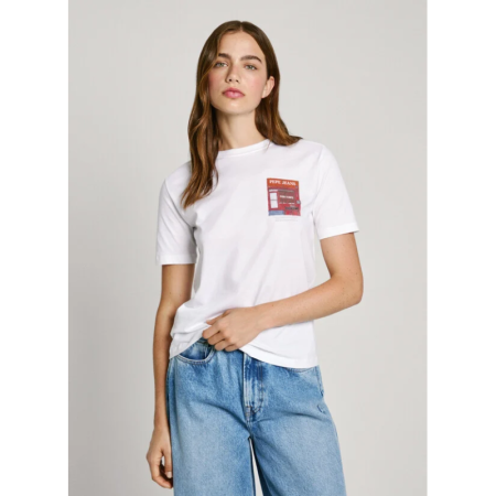 GWENDOLYN BASIC JERSEY 800 WHITE