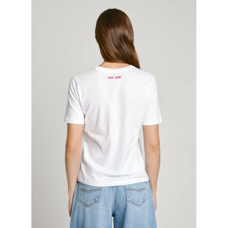 GWENDOLYN BASIC JERSEY 800 WHITE