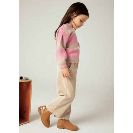 KNIT PANTS 021 SEPIA