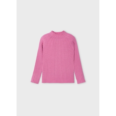 RIB MOCKNECK SWEATER 071 CAMELLIA