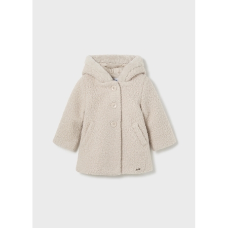 SHEARLING COAT 036 ALMOND