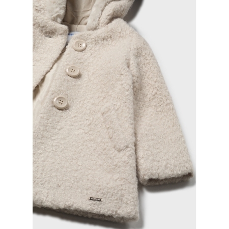 SHEARLING COAT 036 ALMOND