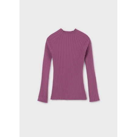 KNIT MOCKNECK 051 MAUVE