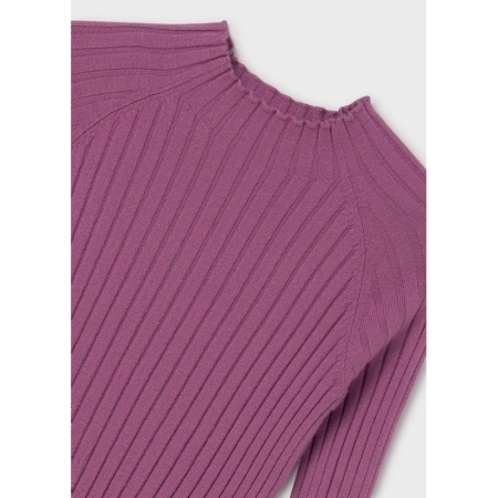 KNIT MOCKNECK 051 MAUVE