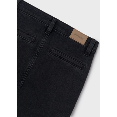 DEEP DYE TROUSERS 083 BLACK