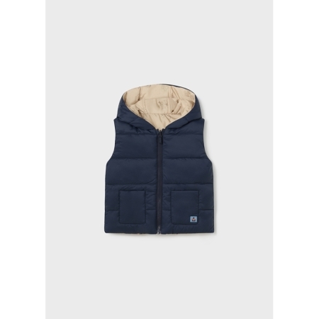 REVERSIBLE VEST 057 NAVY