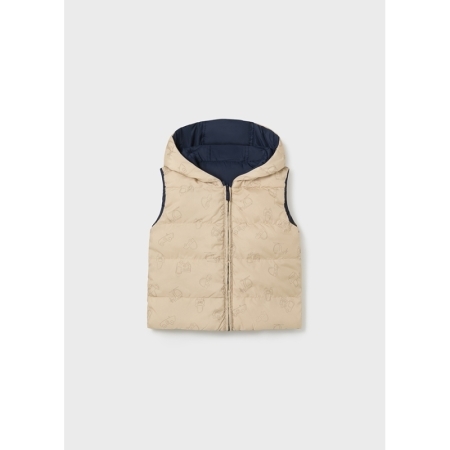 REVERSIBLE VEST 057 NAVY