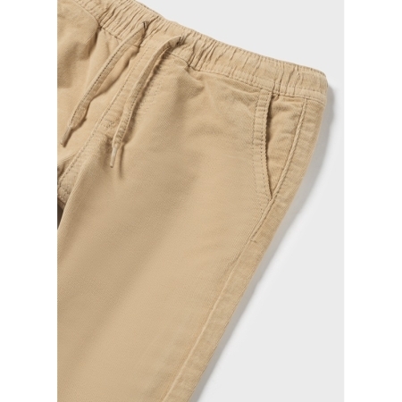 MICRO-CORD LINED TROUSERS 064 ALMOND