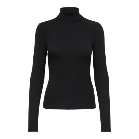 ONLSILLE ROLL NECK TOP JRS NOO 177911 Black