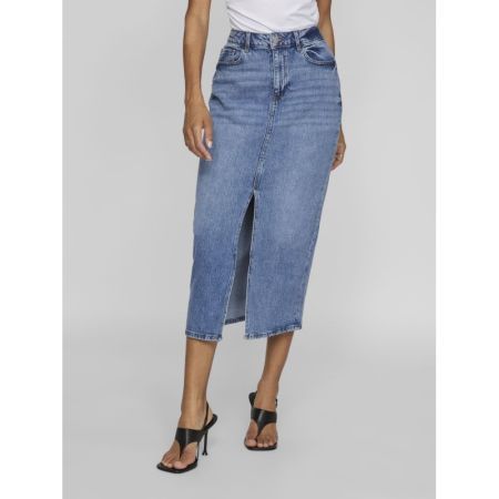 VIJAF HW MIDI DENIM SKIRT-NOOS 177854002 Mediu