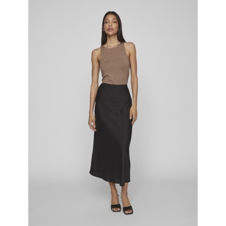 VIELLETTE HW LONG SKIRT - NOOS 178035 Black