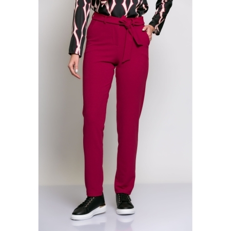 TROUSERS MAGENTA