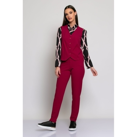 TROUSERS MAGENTA