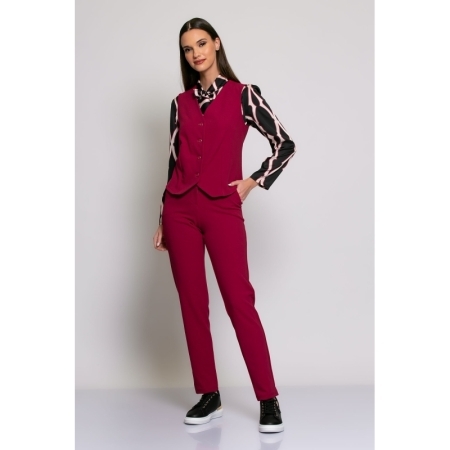 TROUSERS MAGENTA