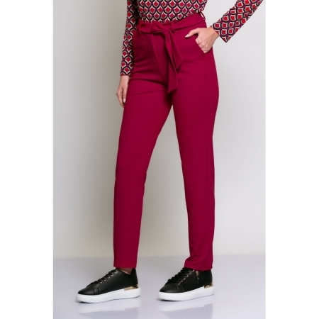 TROUSERS MAGENTA