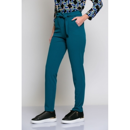 TROUSERS PAGODA BLUE