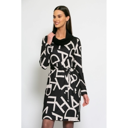 DRESS BIG LETTERS PRINT