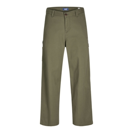 JPSTALEX PF WORKER PANT LN JNR 176065 Olive Ni