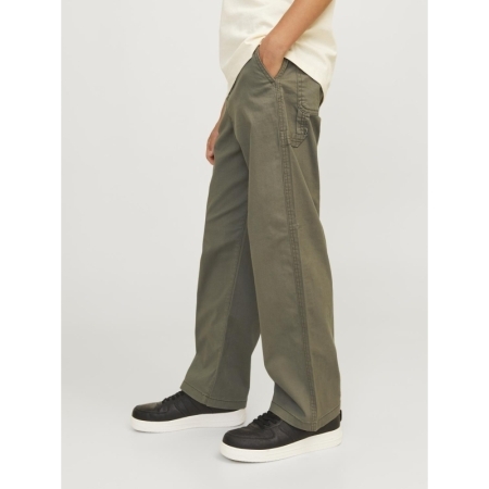 JPSTALEX PF WORKER PANT LN JNR 176065 Olive Ni