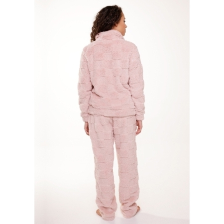 FLUFFY HOMEWEAR SET 298 ROSE SMOKE