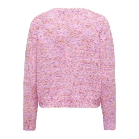 ONLBEAUTY LS O-NECK CC KNT 222912001 Pink