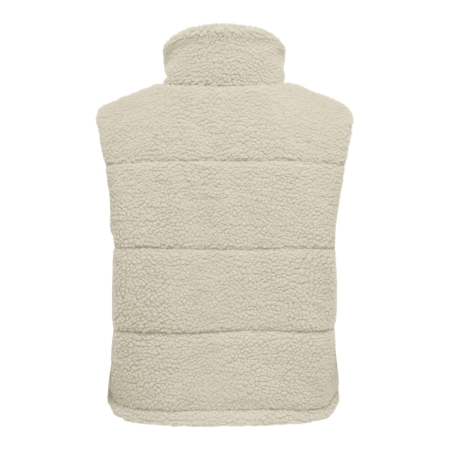 ONLSANDRA TEDDY WAISTCOAT LIFE 189959 Pumice S